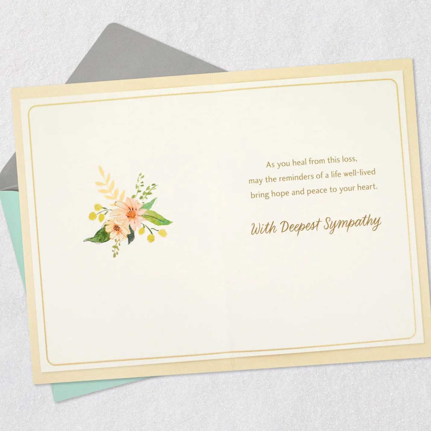 A Life Well-Lived Sympathy Card