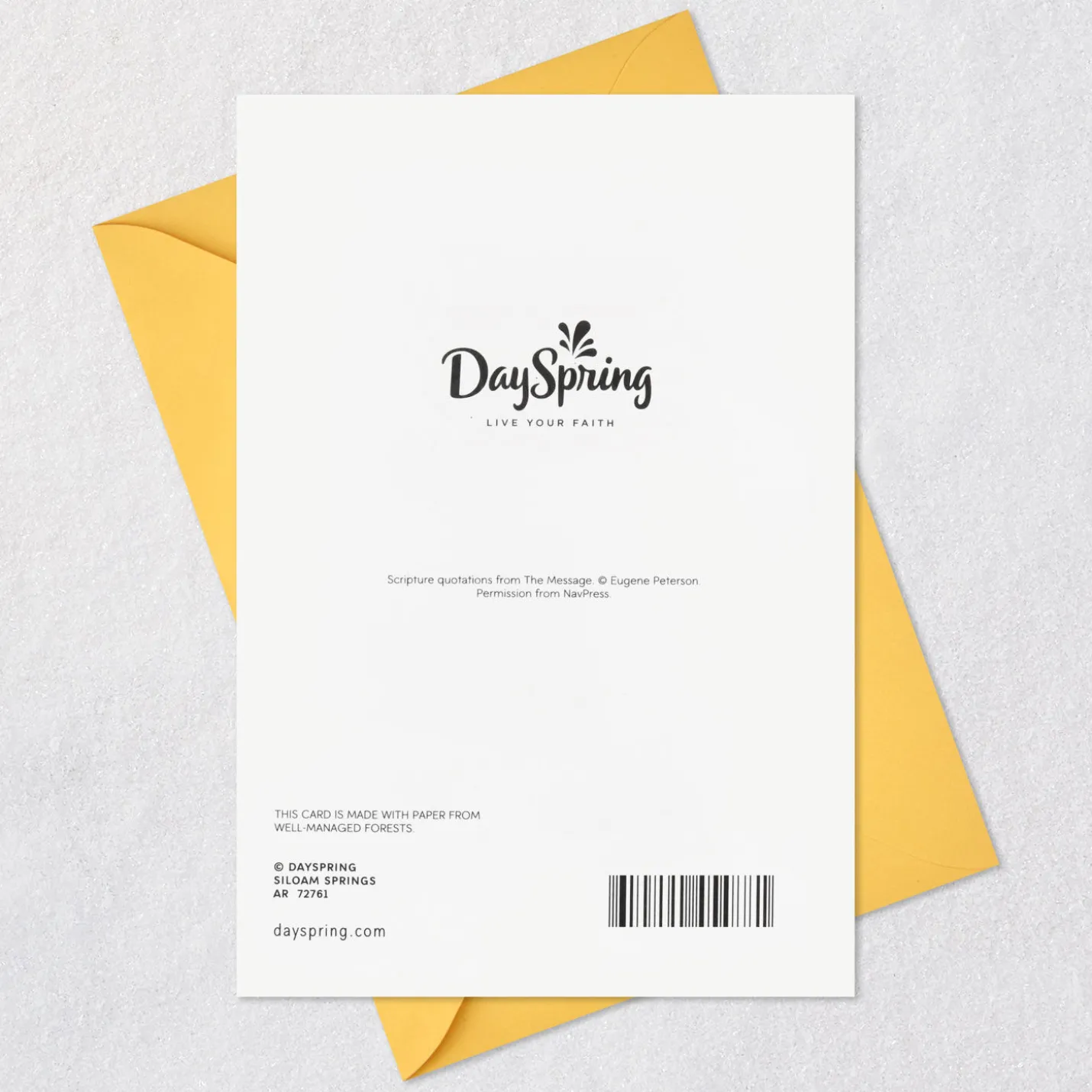 A Little Blessing of Happy Religious Thinking of You Card