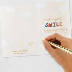 A Little Blessing of Happy Religious Thinking of You Card