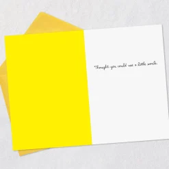 A Little Smile Funny Encouragement Card