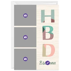 All About Amazing You Custom Birthday Card