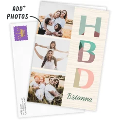 All About Amazing You Custom Birthday Card