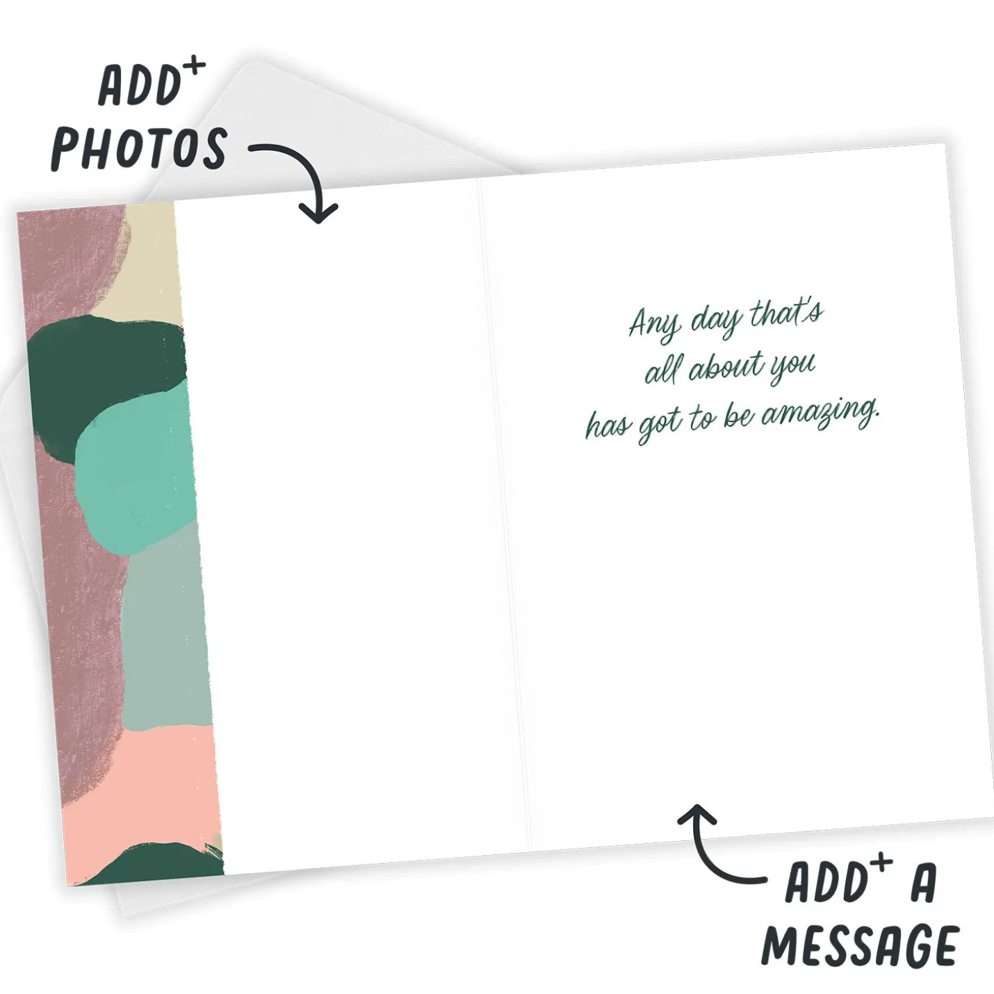 All About Amazing You Custom Birthday Card