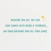 All the Fun 13th Birthday Card