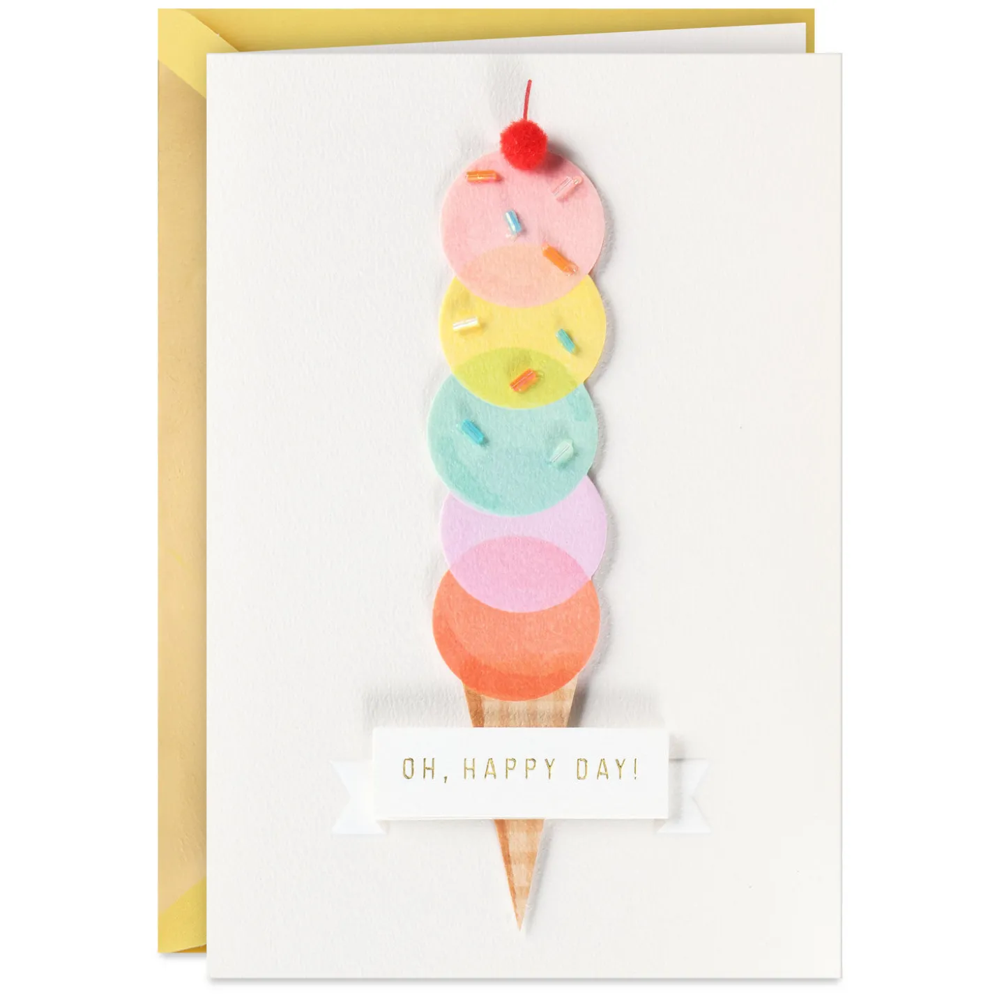 All the Scoops and All the Love Birthday Card