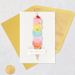 All the Scoops and All the Love Birthday Card