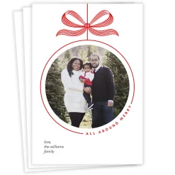 All Around Merry Flat Christmas Photo Card
