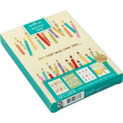 All Good Things Assorted Birthday Cards, Pack of 12