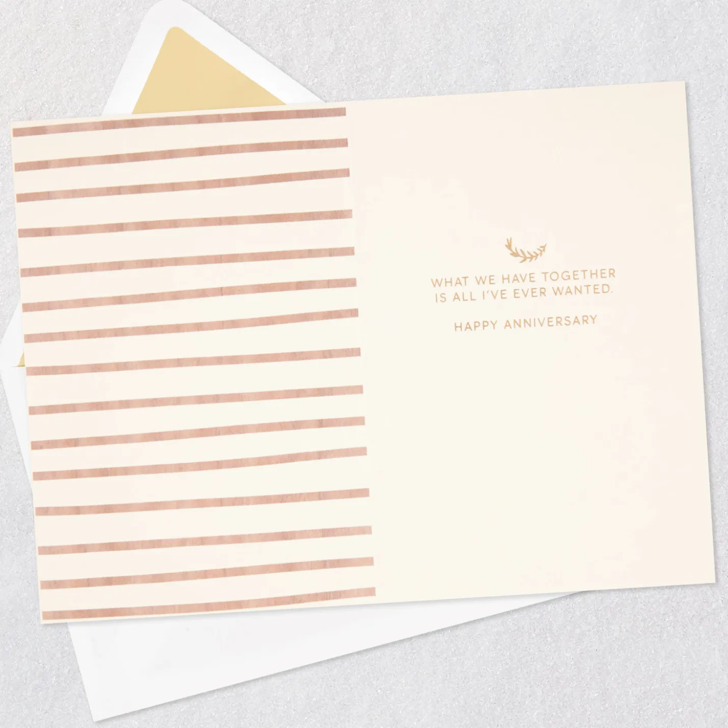 All I've Ever Wanted Anniversary Card