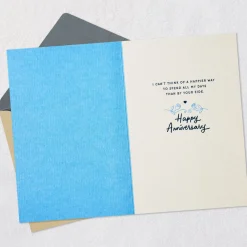All My Days By Your Side Romantic Anniversary Card