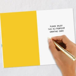 All-Porpoise Funny Thinking of You Card