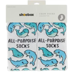 All-Porpoise Novelty Crew Socks