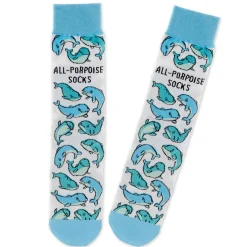 All-Porpoise Novelty Crew Socks