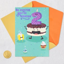 All the Fun 2nd Birthday Card