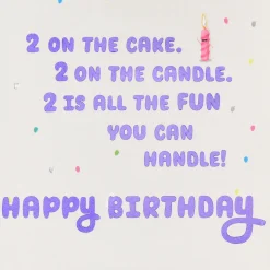 All the Fun 2nd Birthday Card