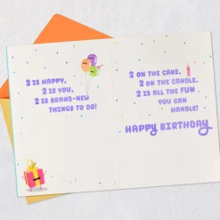 All the Fun 2nd Birthday Card