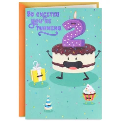 All the Fun 2nd Birthday Card
