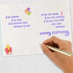 All the Fun 2nd Birthday Card
