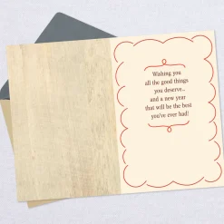 All the Good Things Rosh Hashanah Card for Brother