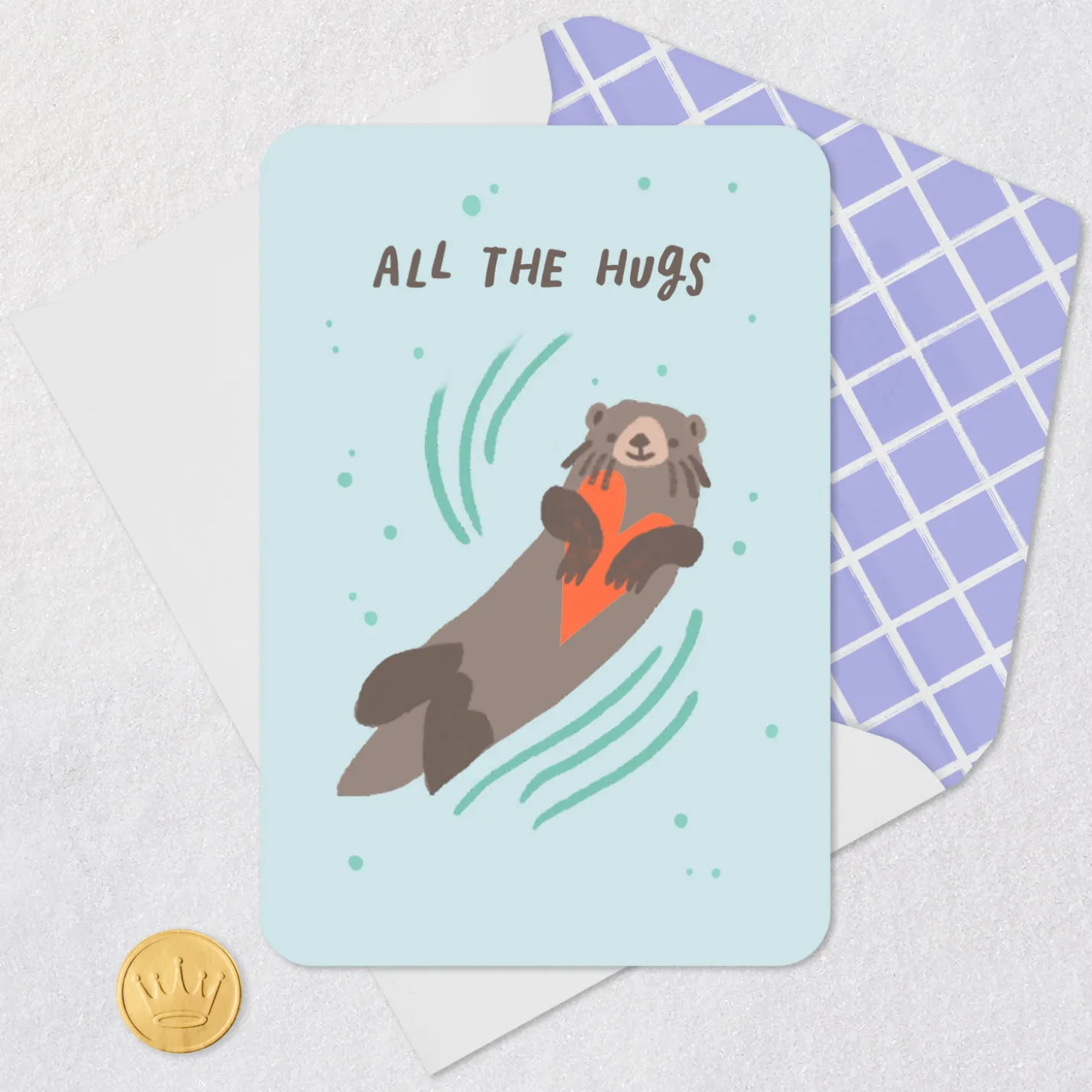 All the Hugs Thinking of You Card
