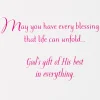 All the Joy Your Heart Can Hold Religious Birthday Card for Aunt