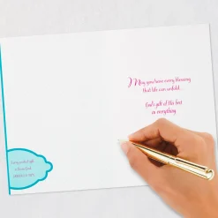 All the Joy Your Heart Can Hold Religious Birthday Card for Aunt