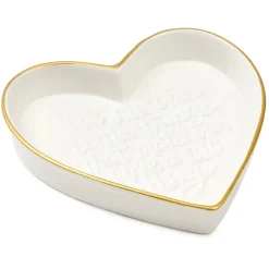 All the Little Things Heart-Shaped Trinket Dish