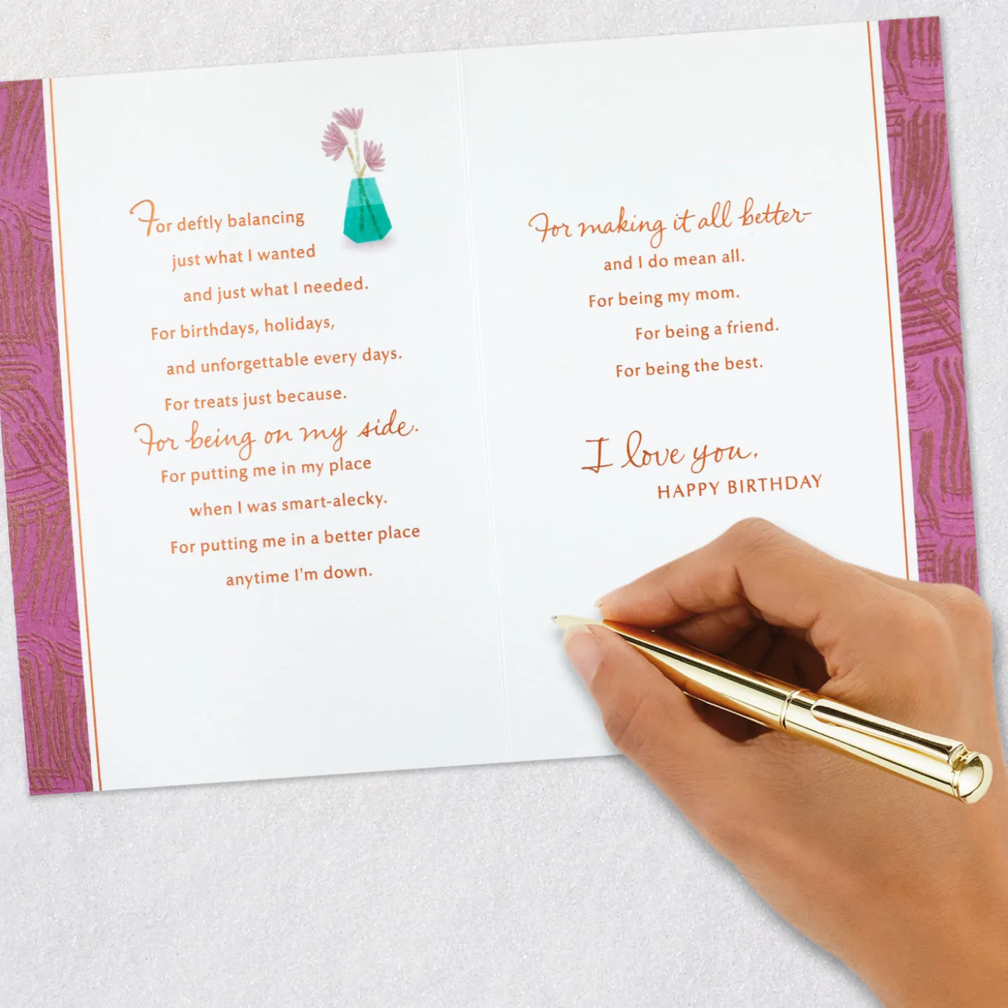 All the Reasons Birthday Card for Mom