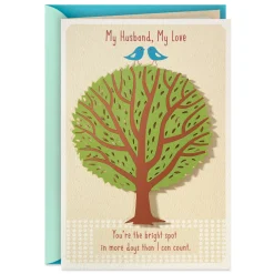 All the Wonderful Things You Are to Me Romantic Birthday Card for Husband