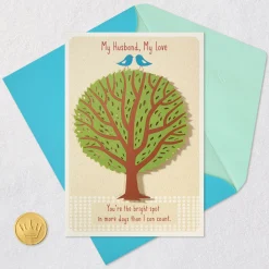 All the Wonderful Things You Are to Me Romantic Birthday Card for Husband
