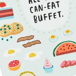 All-You-Can-Eat Buffet Funny Birthday Card