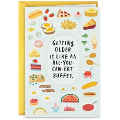All-You-Can-Eat Buffet Funny Birthday Card