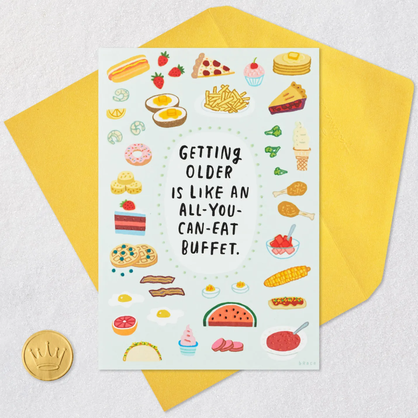 All-You-Can-Eat Buffet Funny Birthday Card