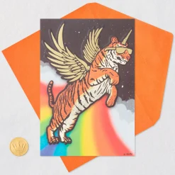 Almost Too Awesome Flying Tiger Card