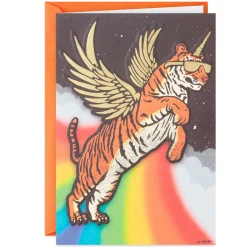 Almost Too Awesome Flying Tiger Card