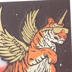 Almost Too Awesome Flying Tiger Card