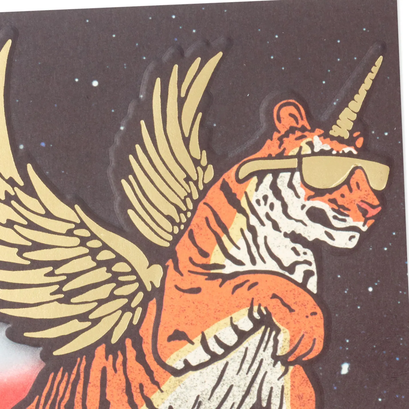Almost Too Awesome Flying Tiger Card