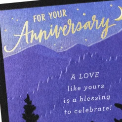 A Love Like Yours Religious Anniversary Card for Couple