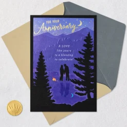 A Love Like Yours Religious Anniversary Card for Couple