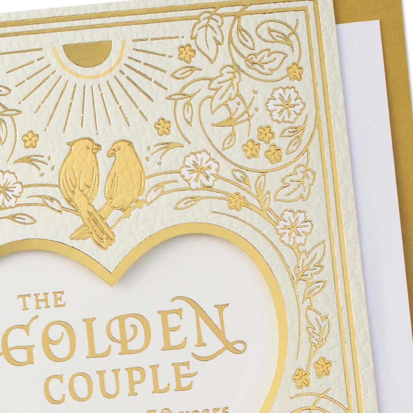 A Love Story for the Ages 50th Anniversary Card
