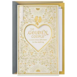 A Love Story for the Ages 50th Anniversary Card