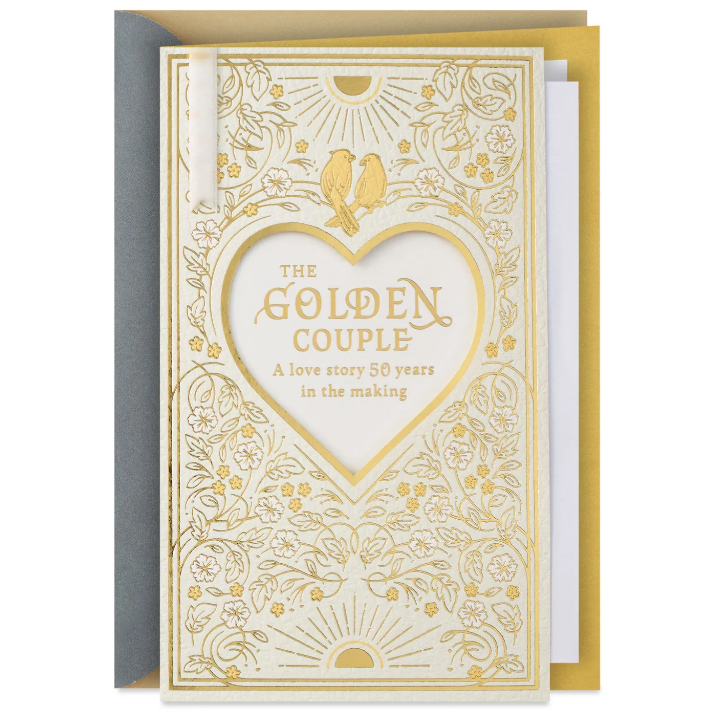 A Love Story for the Ages 50th Anniversary Card