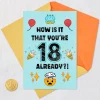 18 Already Mind Blown 18th Birthday Card
