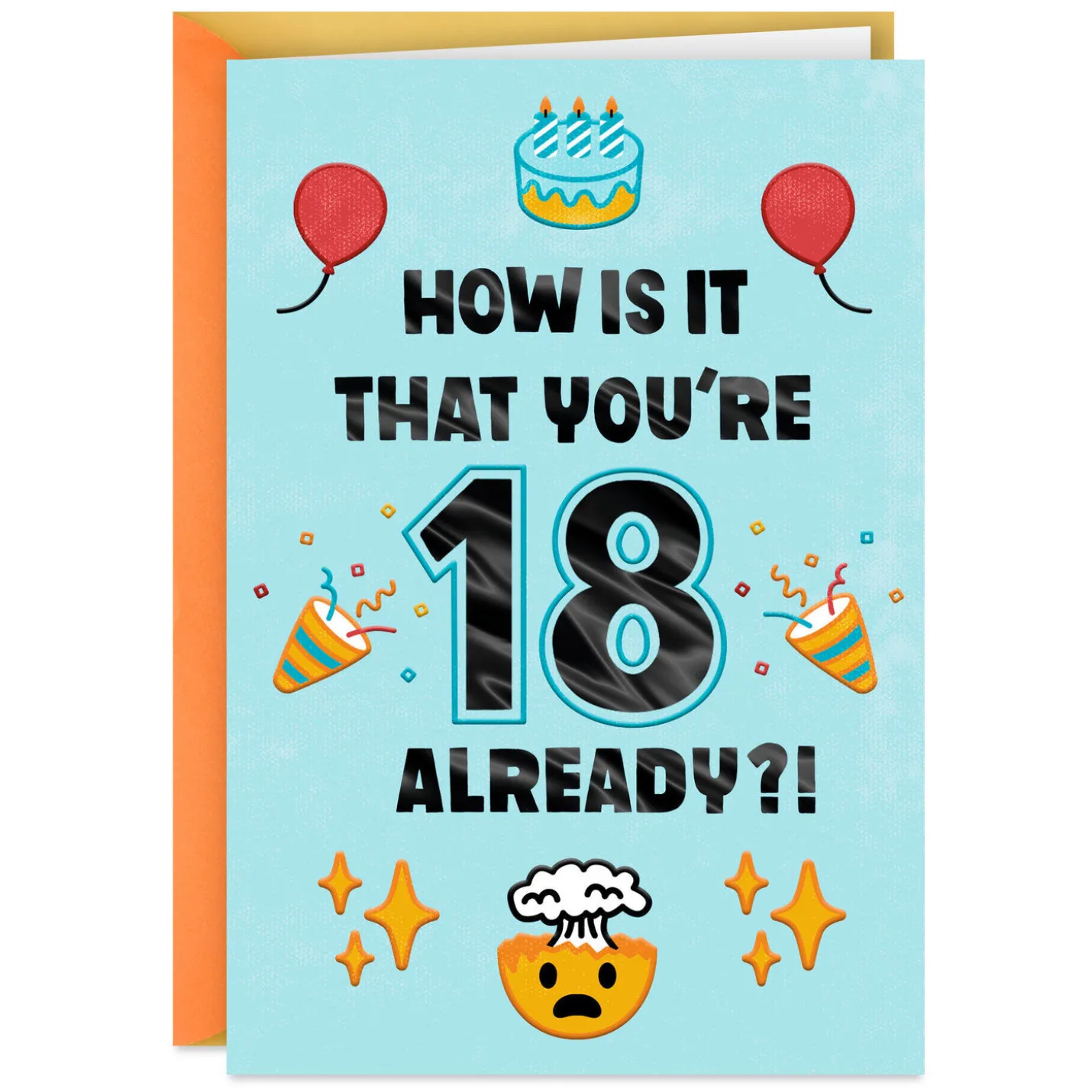 18 Already Mind Blown 18th Birthday Card