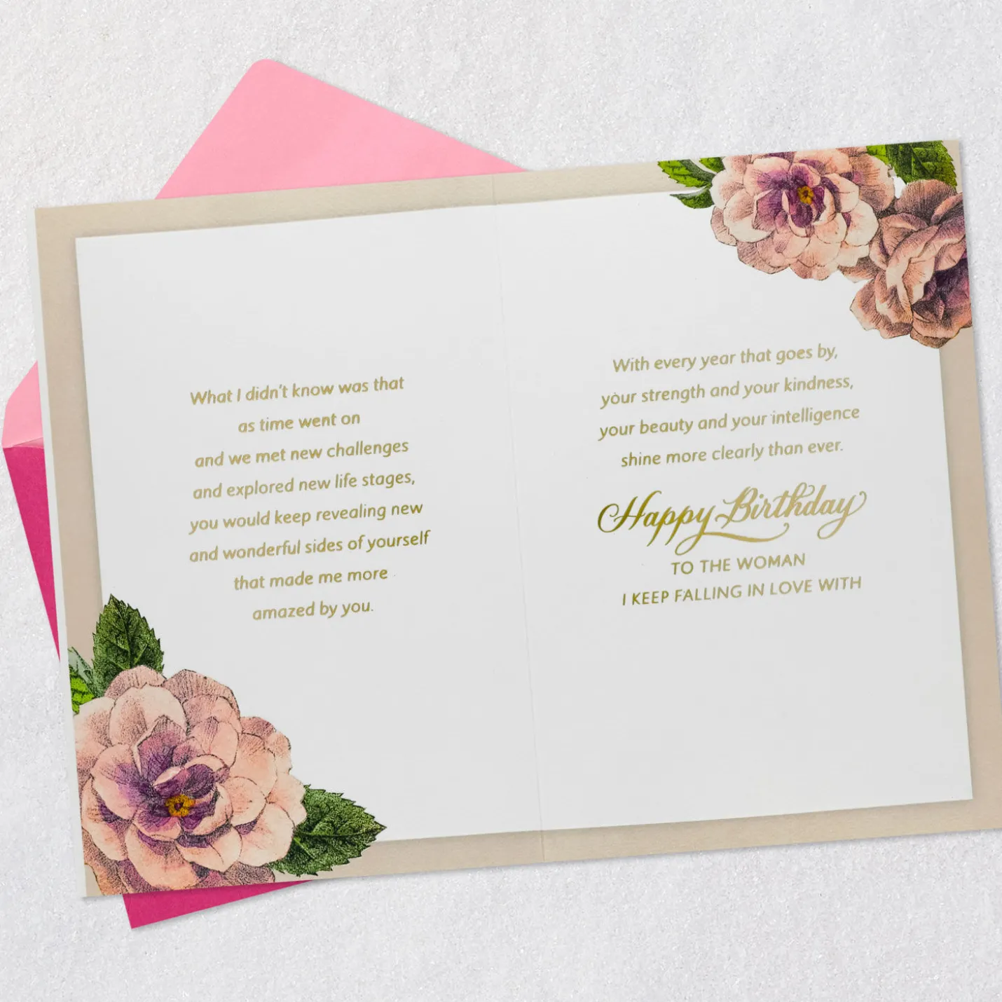 Always Amazed By You Birthday Card for Wife