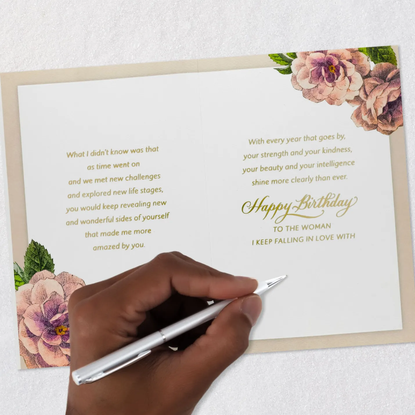Always Amazed By You Birthday Card for Wife