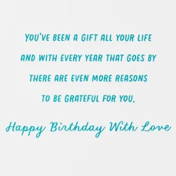 Always Been a Gift Religious Birthday Card for Daughter