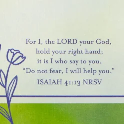 Always Believe, Trust and Hope Religious Encouragement Card