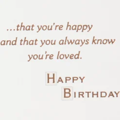 Always Know You're Loved Birthday Card for Son