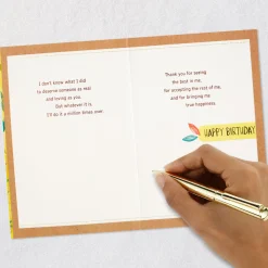 A Man Like You to Love Romantic Birthday Card for Him